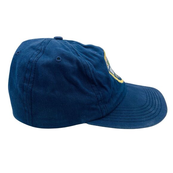 Vintage The Gap Hat Adult Blue SnapBack Hat 90s Made in USA Rare - Picture 3 of 7